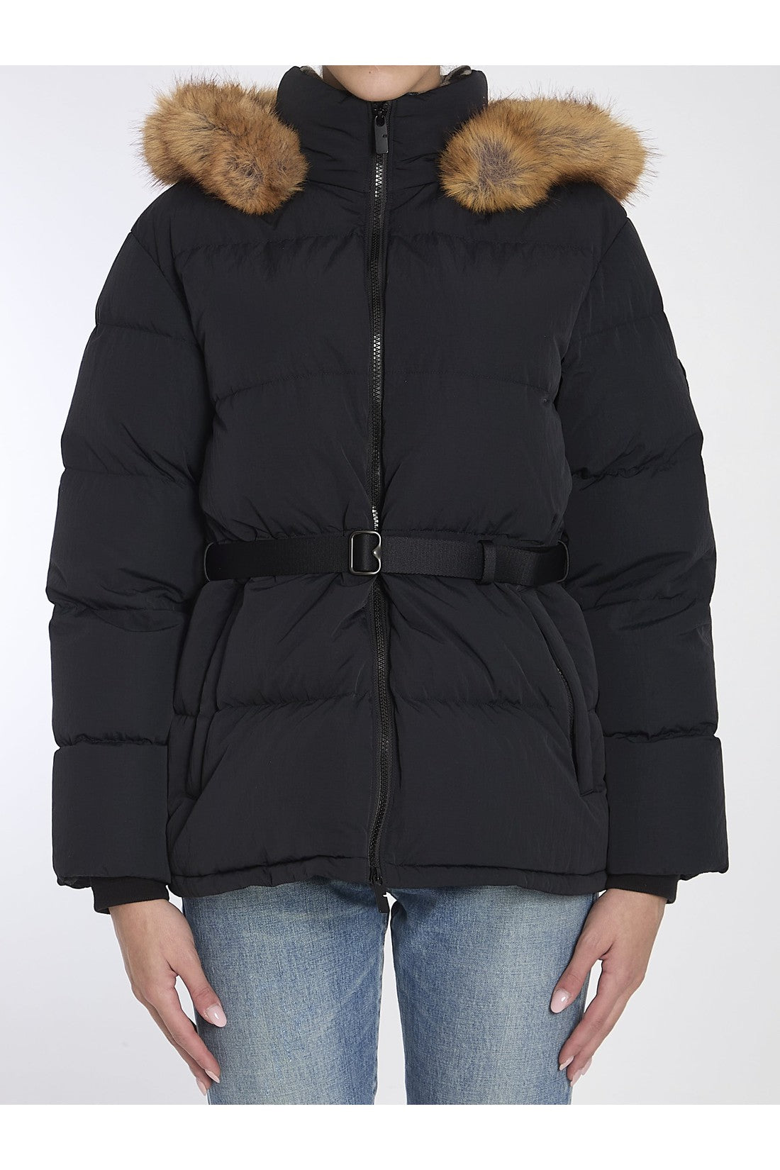 BURBERRY-OUTLET-SALE-Short nylon puffer coat-ARCHIVIST