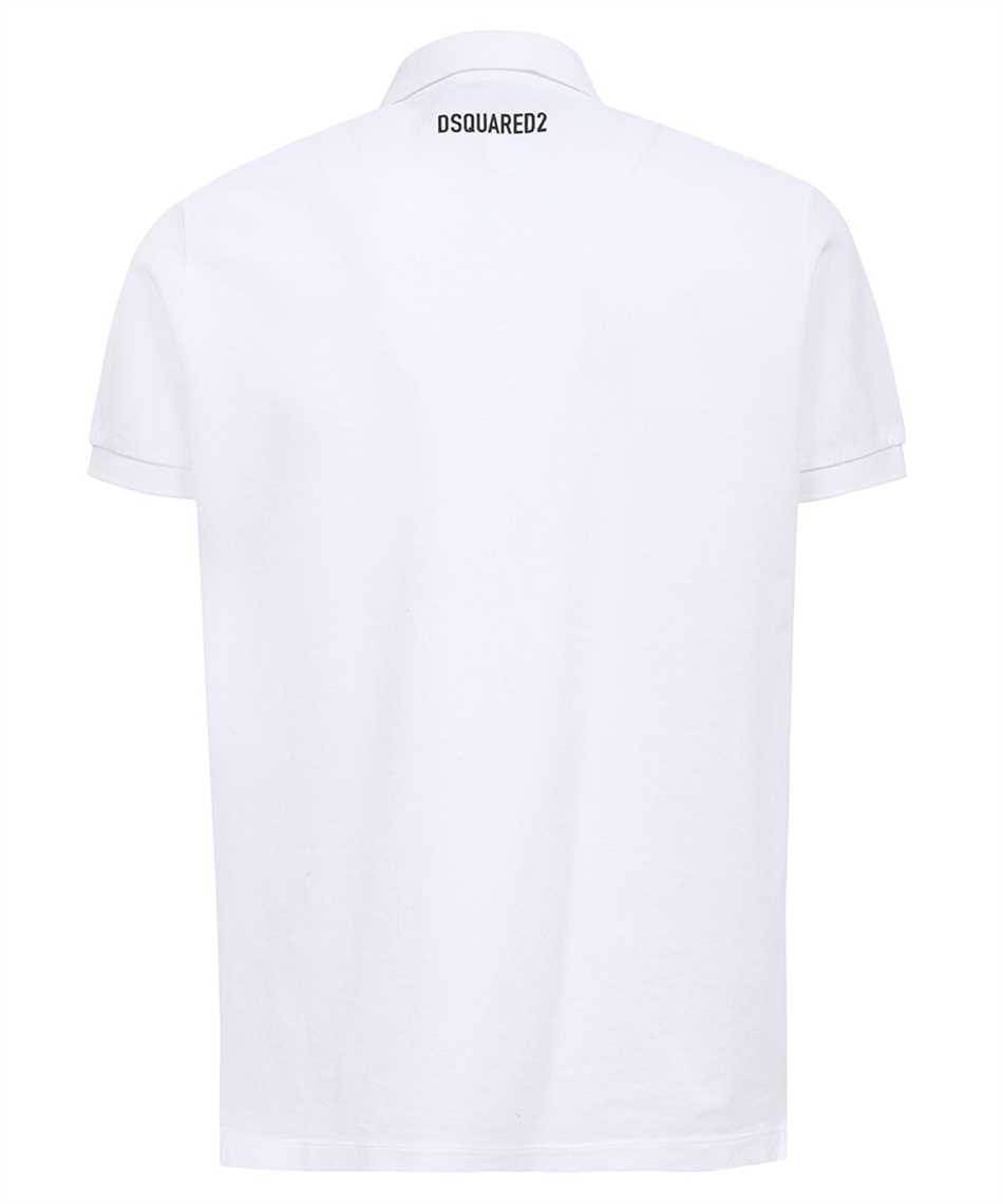 Dsquared2-OUTLET-SALE-Short sleeve cotton polo shirt-ARCHIVIST