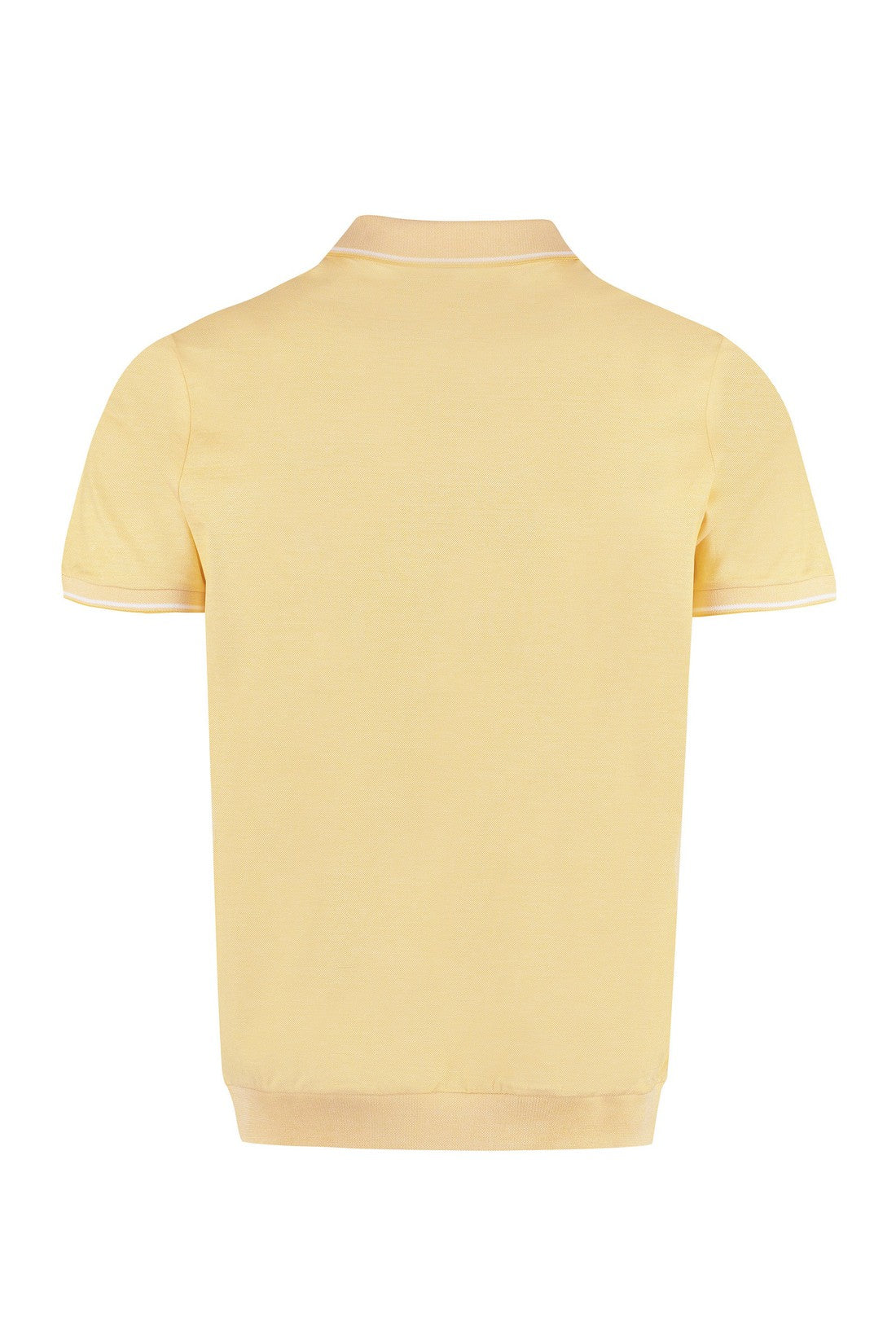 Piralo-OUTLET-SALE-Short sleeve cotton polo shirt-ARCHIVIST