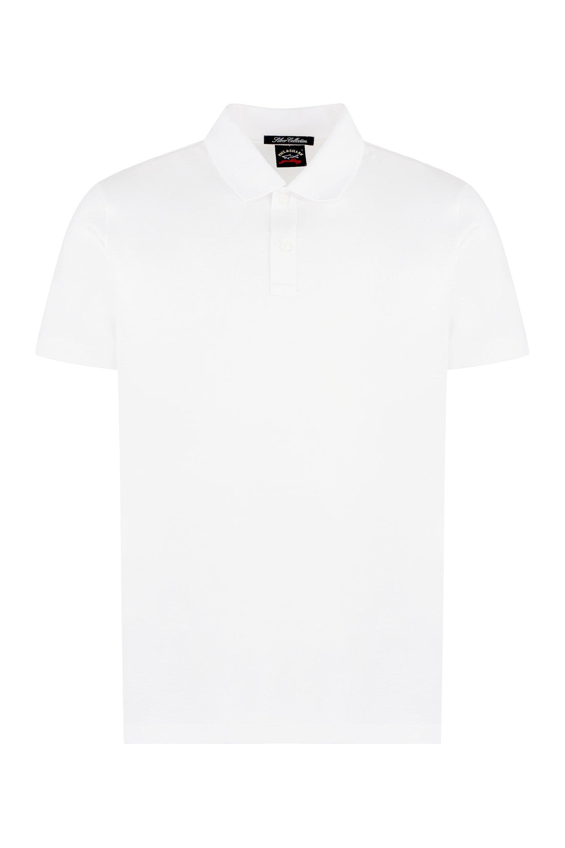 Piralo-OUTLET-SALE-Short sleeve cotton polo shirt-ARCHIVIST