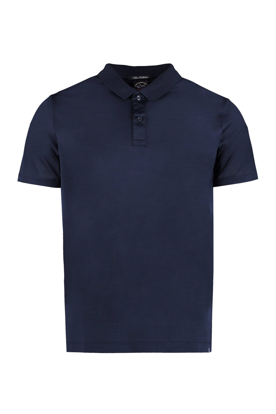 Piralo-OUTLET-SALE-Short sleeve cotton polo shirt-ARCHIVIST