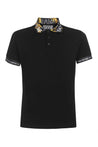 Piralo-OUTLET-SALE-Short sleeve cotton polo shirt-ARCHIVIST