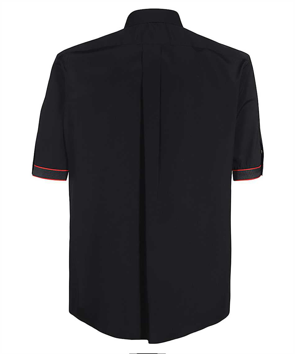 Alexander McQueen-OUTLET-SALE-Short sleeve cotton shirt-ARCHIVIST