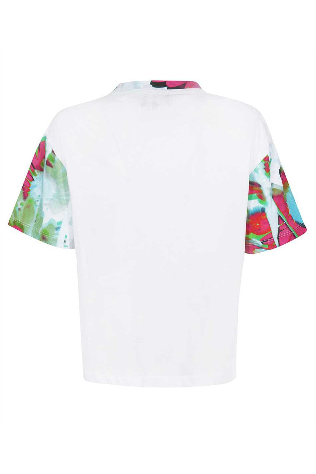 Piralo-OUTLET-SALE-Short sleeve printed cotton t-shirt-ARCHIVIST