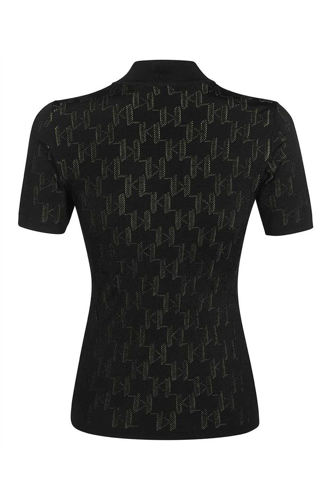 Karl Lagerfeld-OUTLET-SALE-Short sleeve top-ARCHIVIST