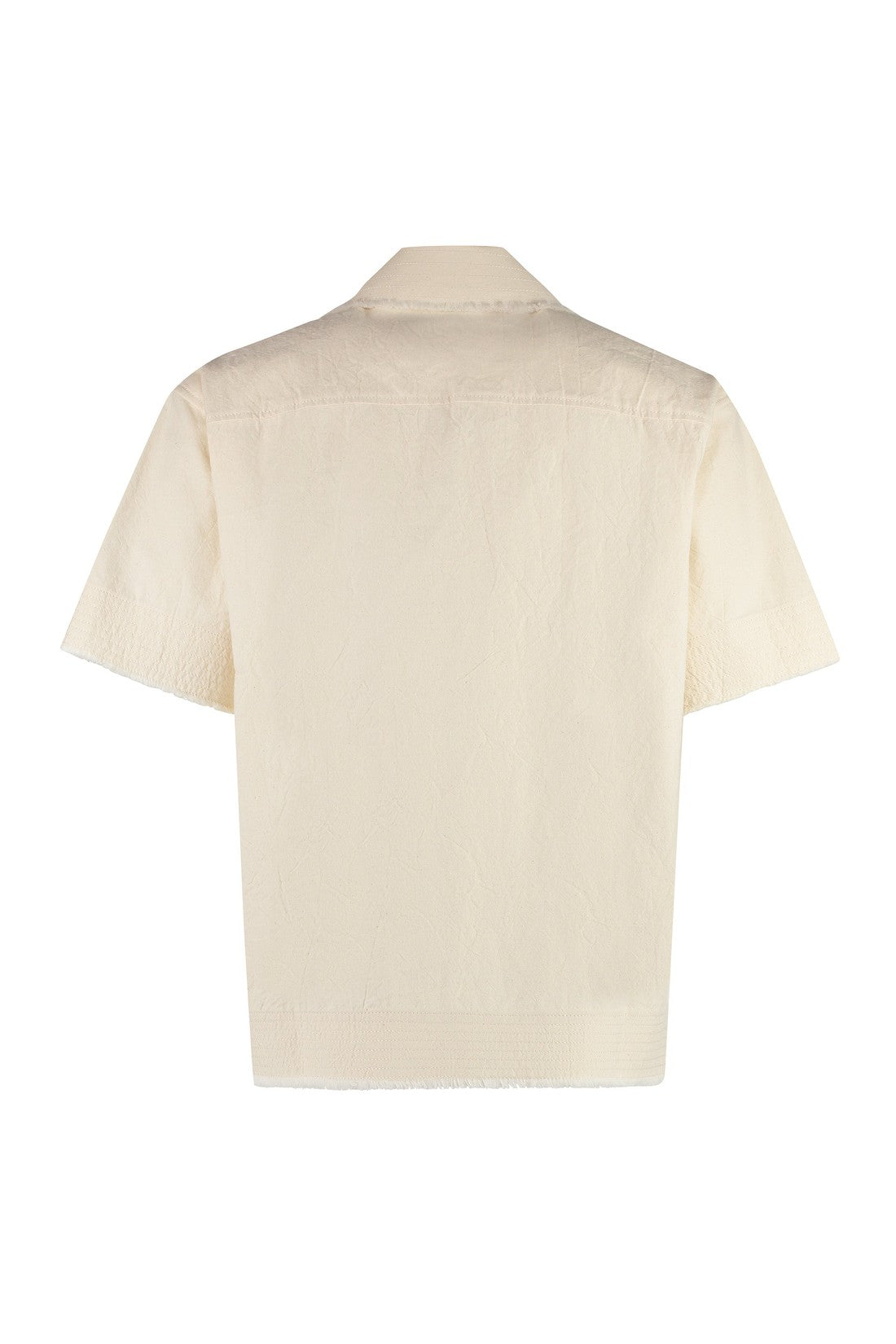 Jacquemus-OUTLET-SALE-Short-sleeved Artichaut shirt in cotton-ARCHIVIST