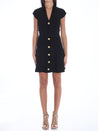 BALMAIN-OUTLET-SALE-Short velvet dress-ARCHIVIST