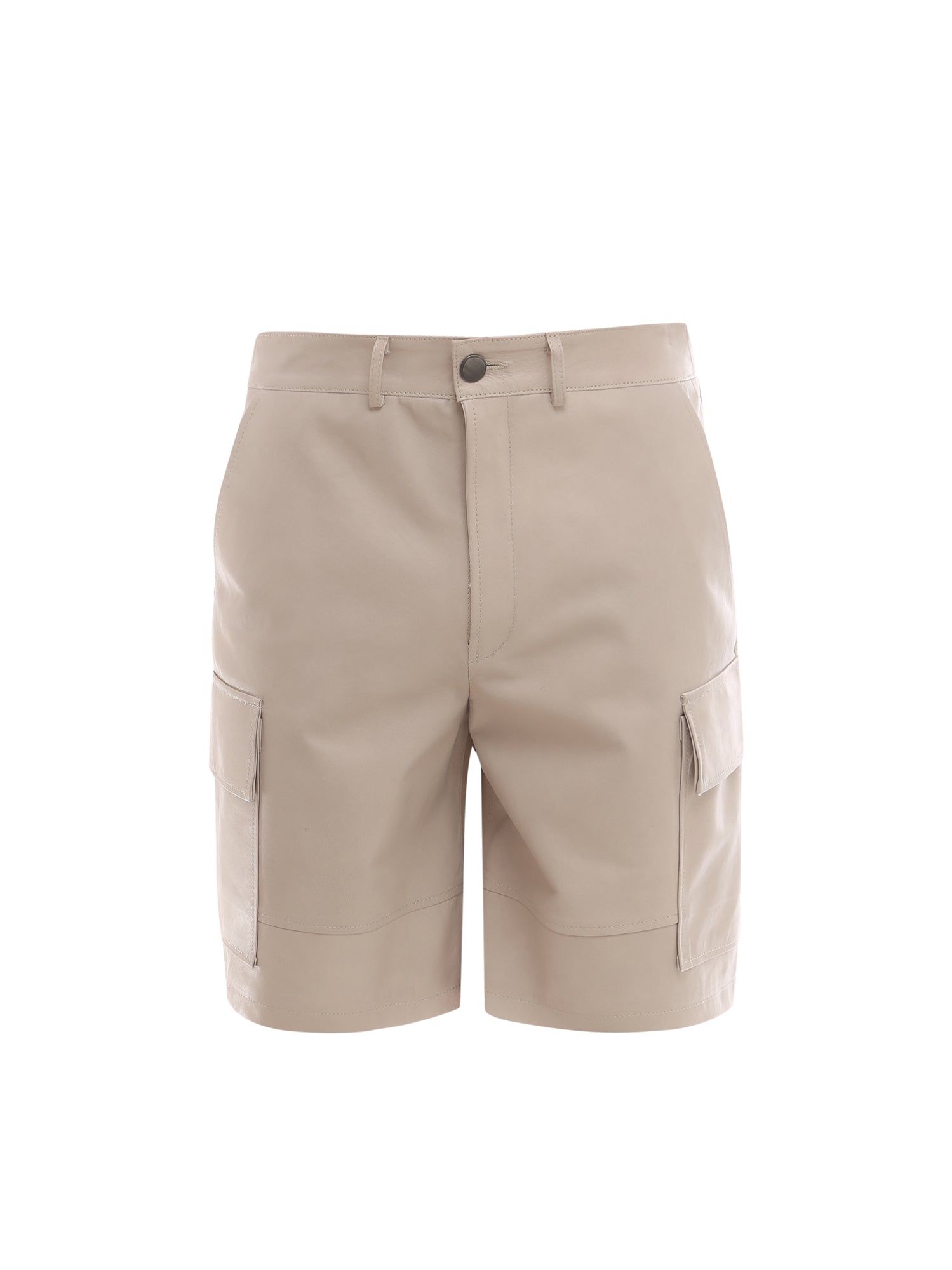 DFOUR-OUTLET-SALE-Shorts BEIGE-ARCHIVIST