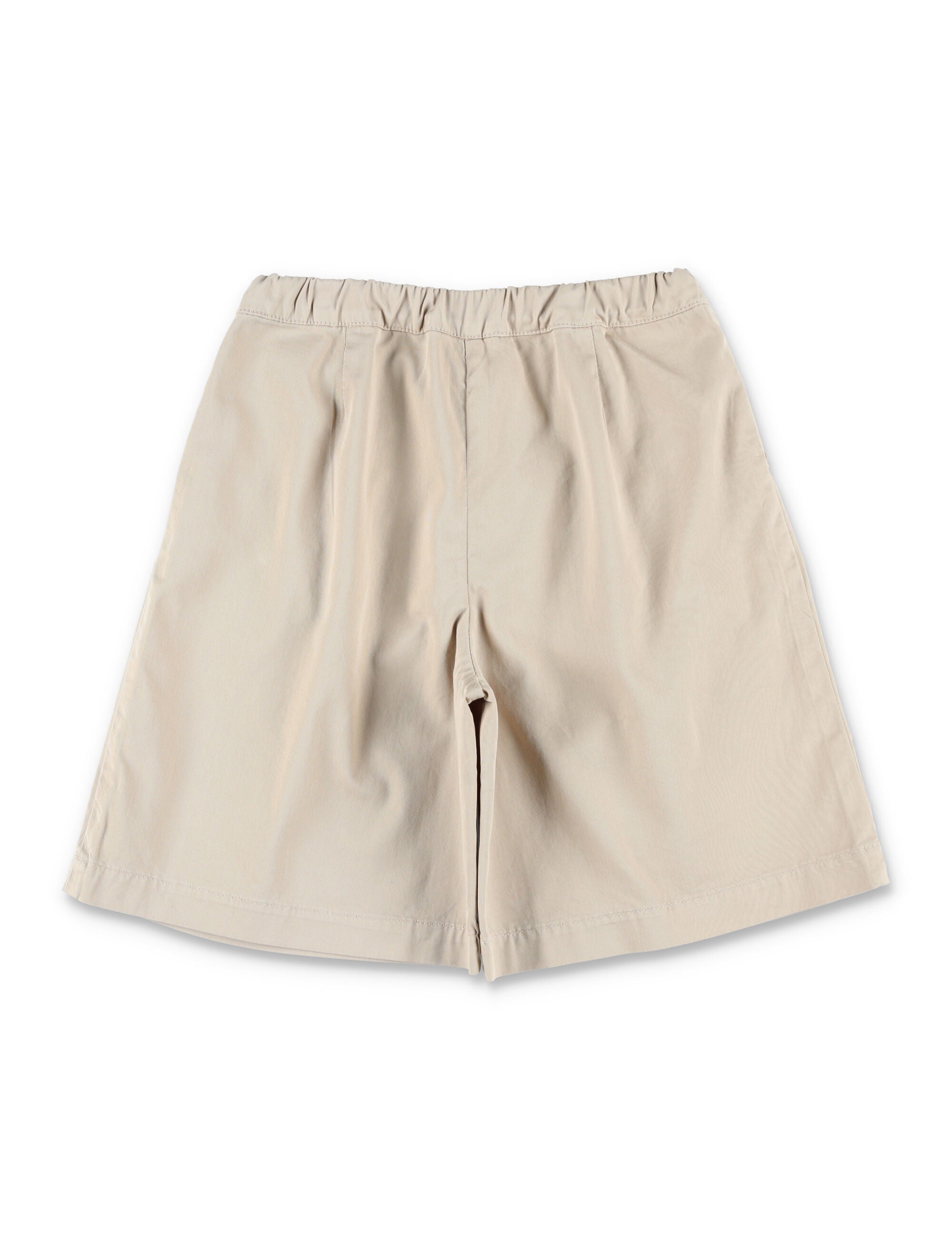 Il Gufo-OUTLET-SALE-Shorts BEIGE-ARCHIVIST