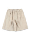Il Gufo-OUTLET-SALE-Shorts BEIGE-ARCHIVIST