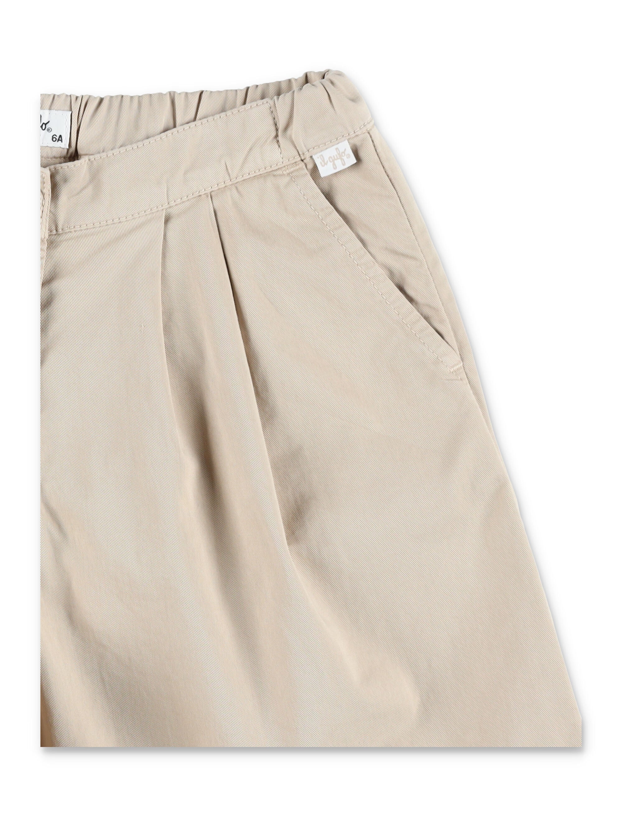 Il Gufo-OUTLET-SALE-Shorts BEIGE-ARCHIVIST