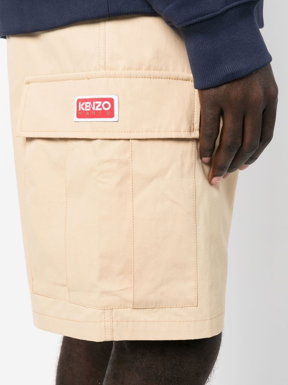 KENZO-OUTLET-SALE-Shorts BEIGE-ARCHIVIST