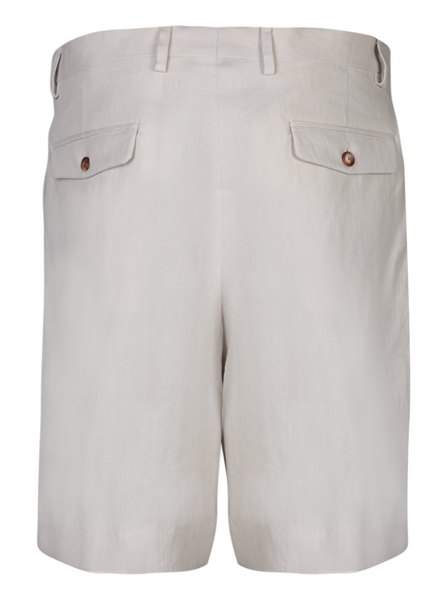 LARDINI-OUTLET-SALE-Shorts BEIGE-ARCHIVIST