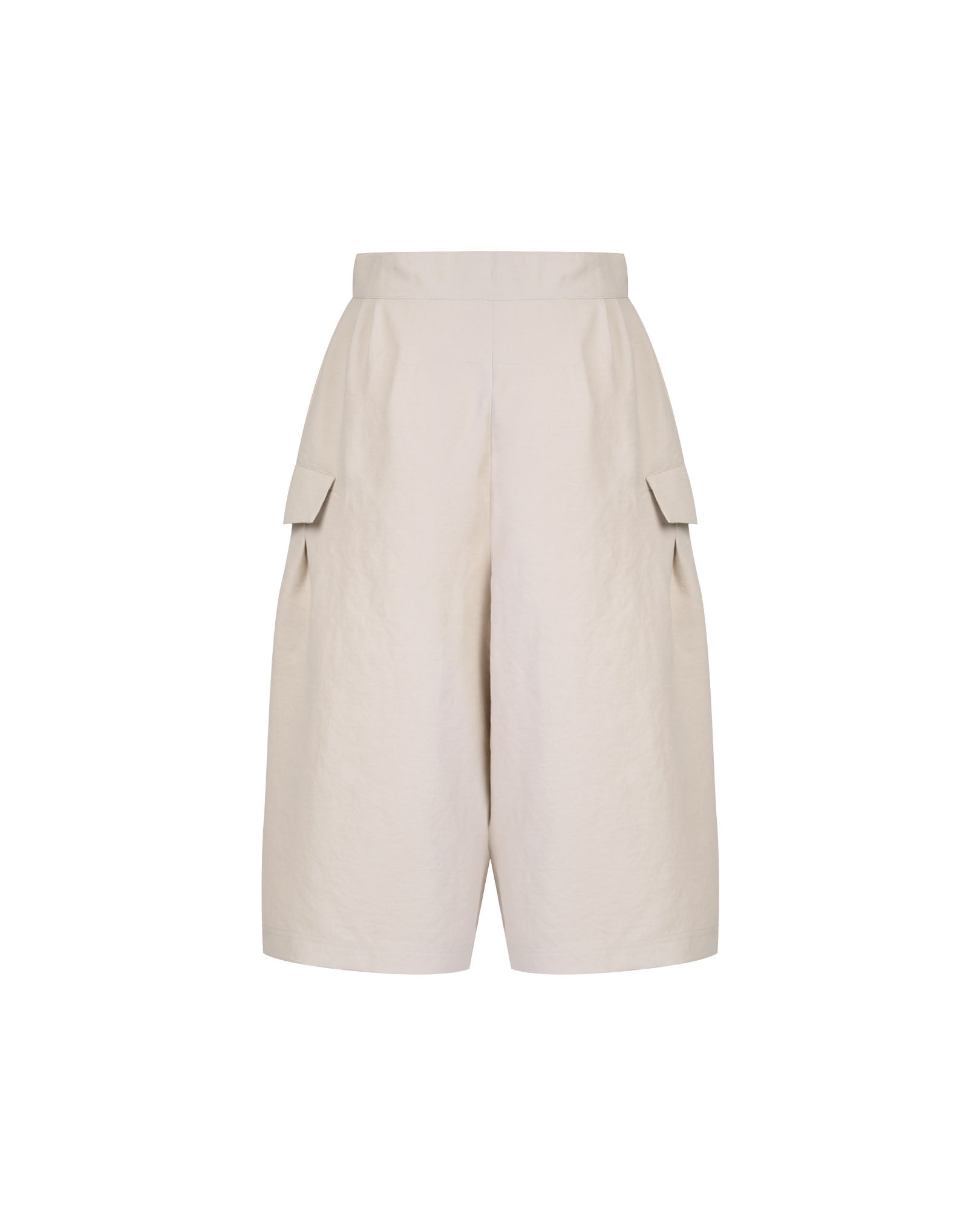 TAKATURNA-OUTLET-SALE-Shorts BEIGE-ARCHIVIST