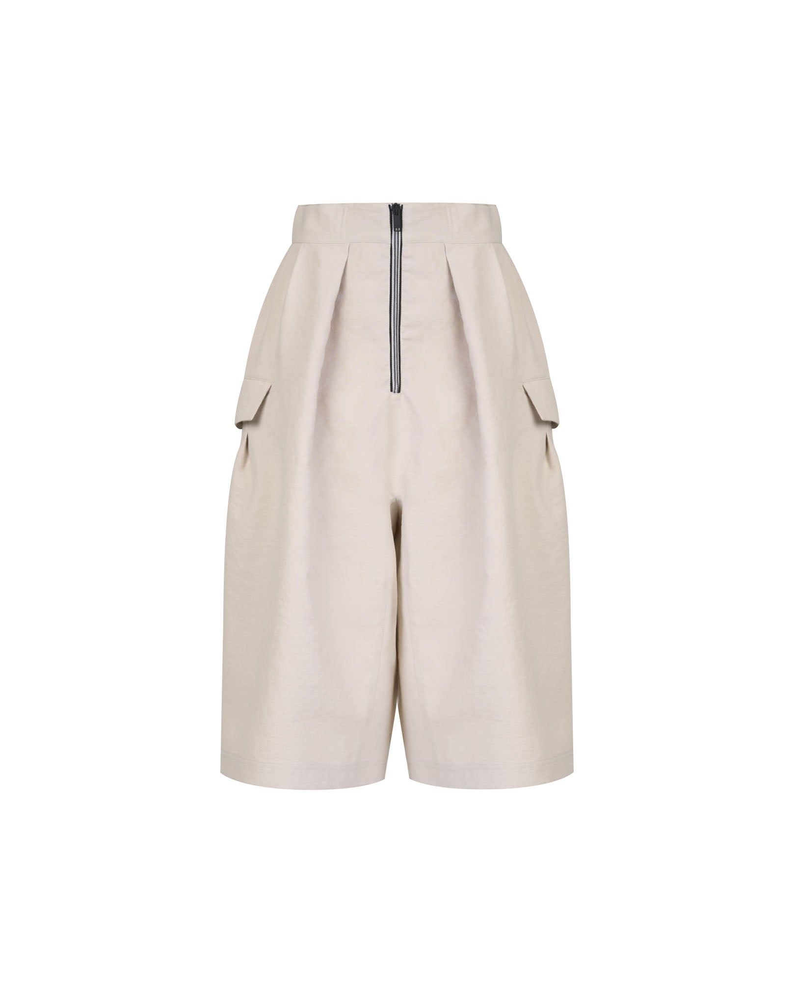 TAKATURNA-OUTLET-SALE-Shorts BEIGE-ARCHIVIST