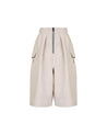 TAKATURNA-OUTLET-SALE-Shorts BEIGE-ARCHIVIST