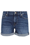 7 For All Mankind-OUTLET-SALE-Shorts BLAU-ARCHIVIST