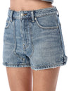 Alexander Wang-OUTLET-SALE-Shorts BLAU-ARCHIVIST