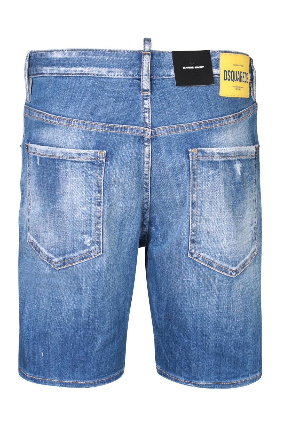 DSQUARED2-OUTLET-SALE-Shorts BLAU-ARCHIVIST