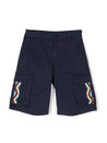 MISSONI-OUTLET-SALE-Shorts BLAU-ARCHIVIST