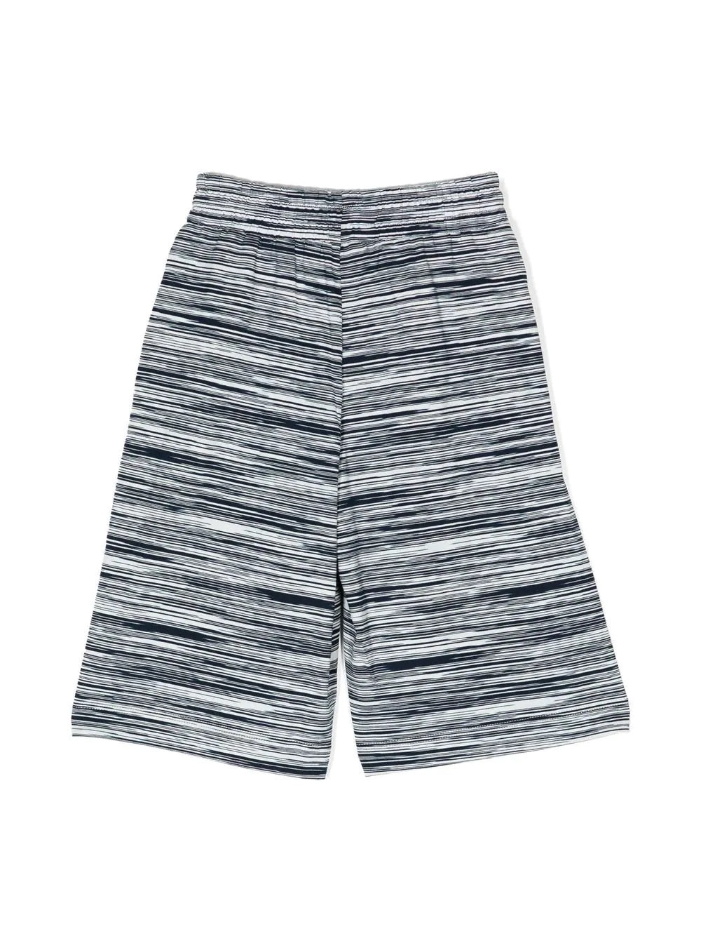 Missoni-OUTLET-SALE-Shorts BLAU-ARCHIVIST