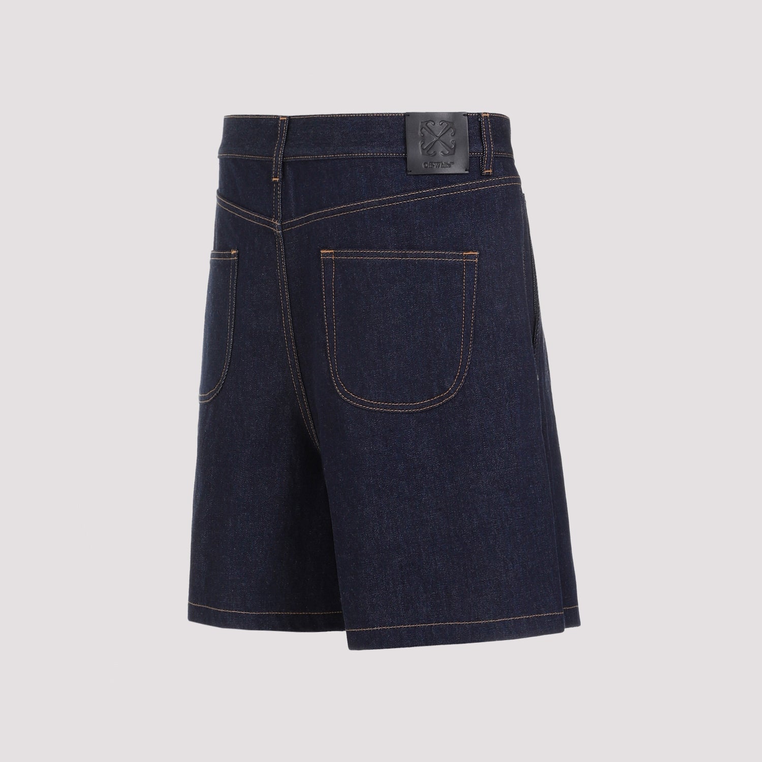 OFF-WHITE-OUTLET-SALE-Shorts BLAU-ARCHIVIST