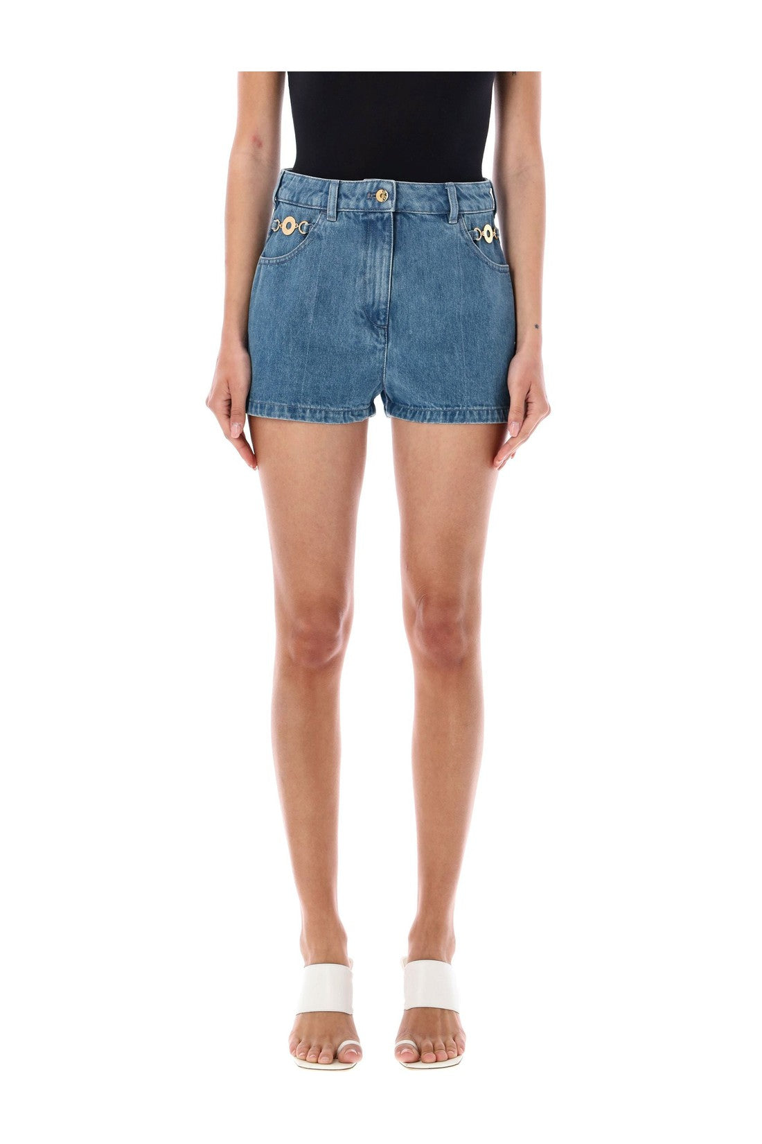 Patou-OUTLET-SALE-Shorts BLAU-ARCHIVIST