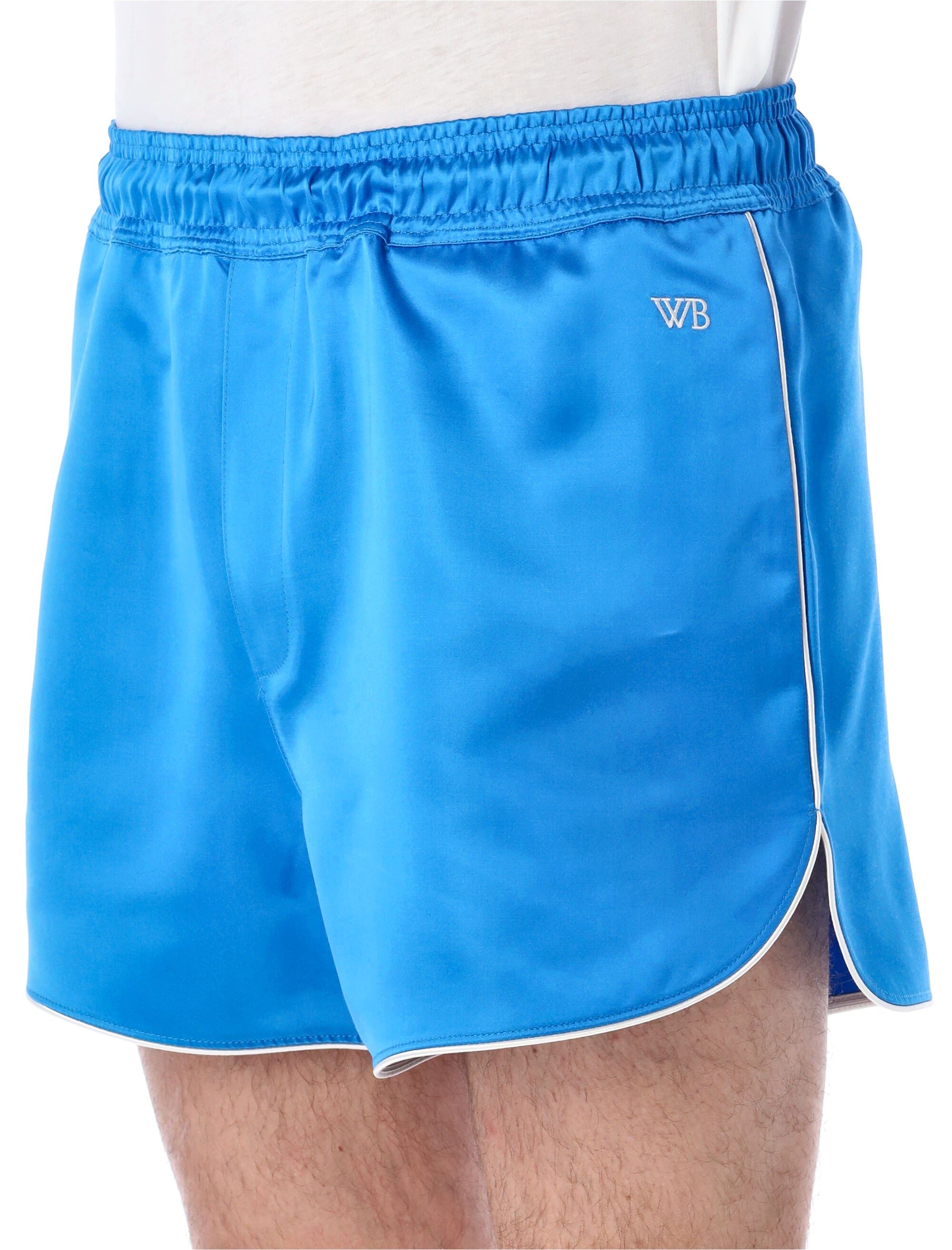 WALES BONNER-OUTLET-SALE-Shorts BLAU-ARCHIVIST