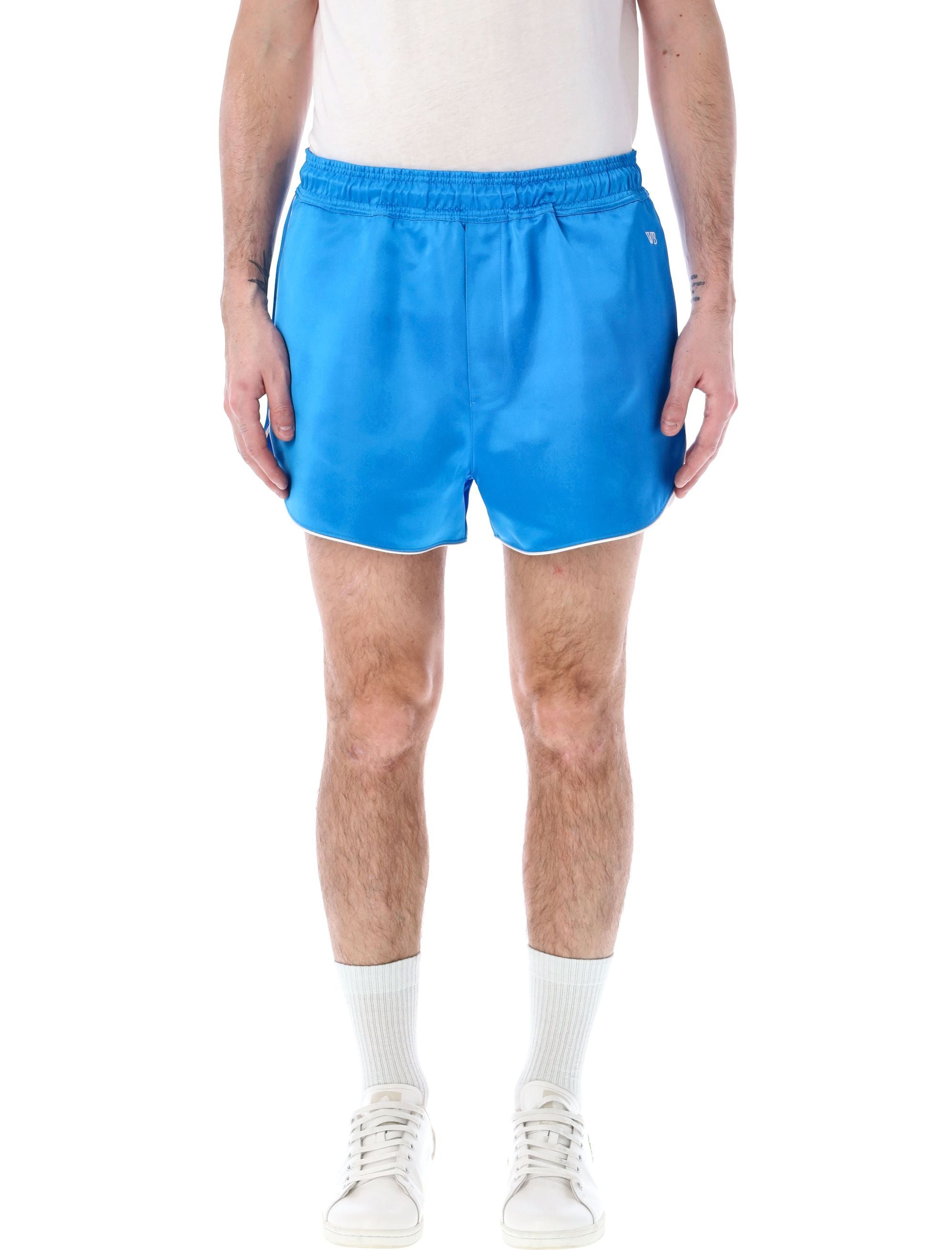 WALES BONNER-OUTLET-SALE-Shorts BLAU-ARCHIVIST