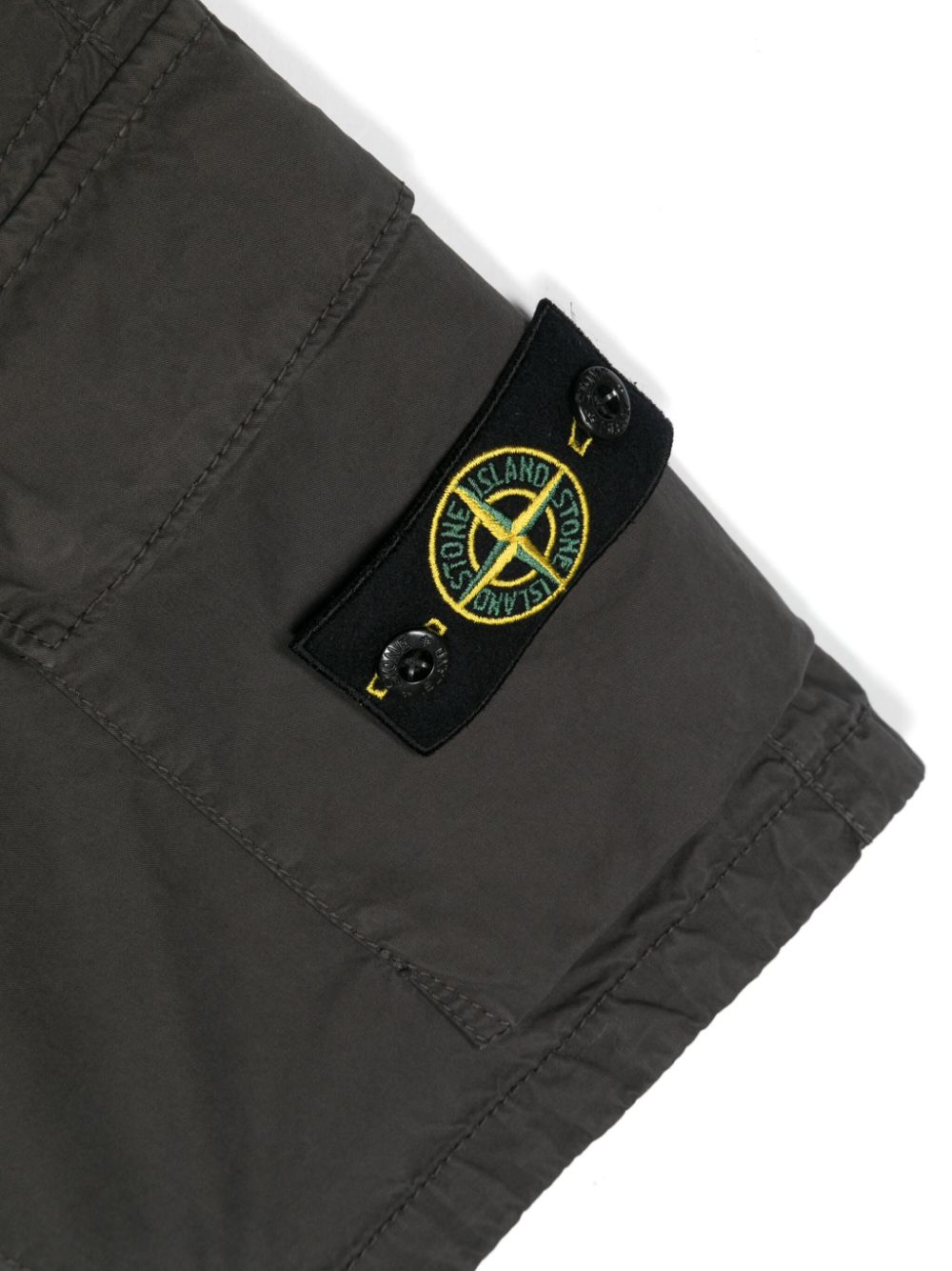 STONE ISLAND KIDS-OUTLET-SALE-Shorts GRAU-ARCHIVIST