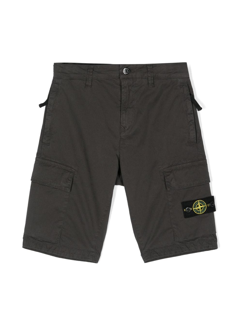 STONE ISLAND KIDS-OUTLET-SALE-Shorts GRAU-ARCHIVIST