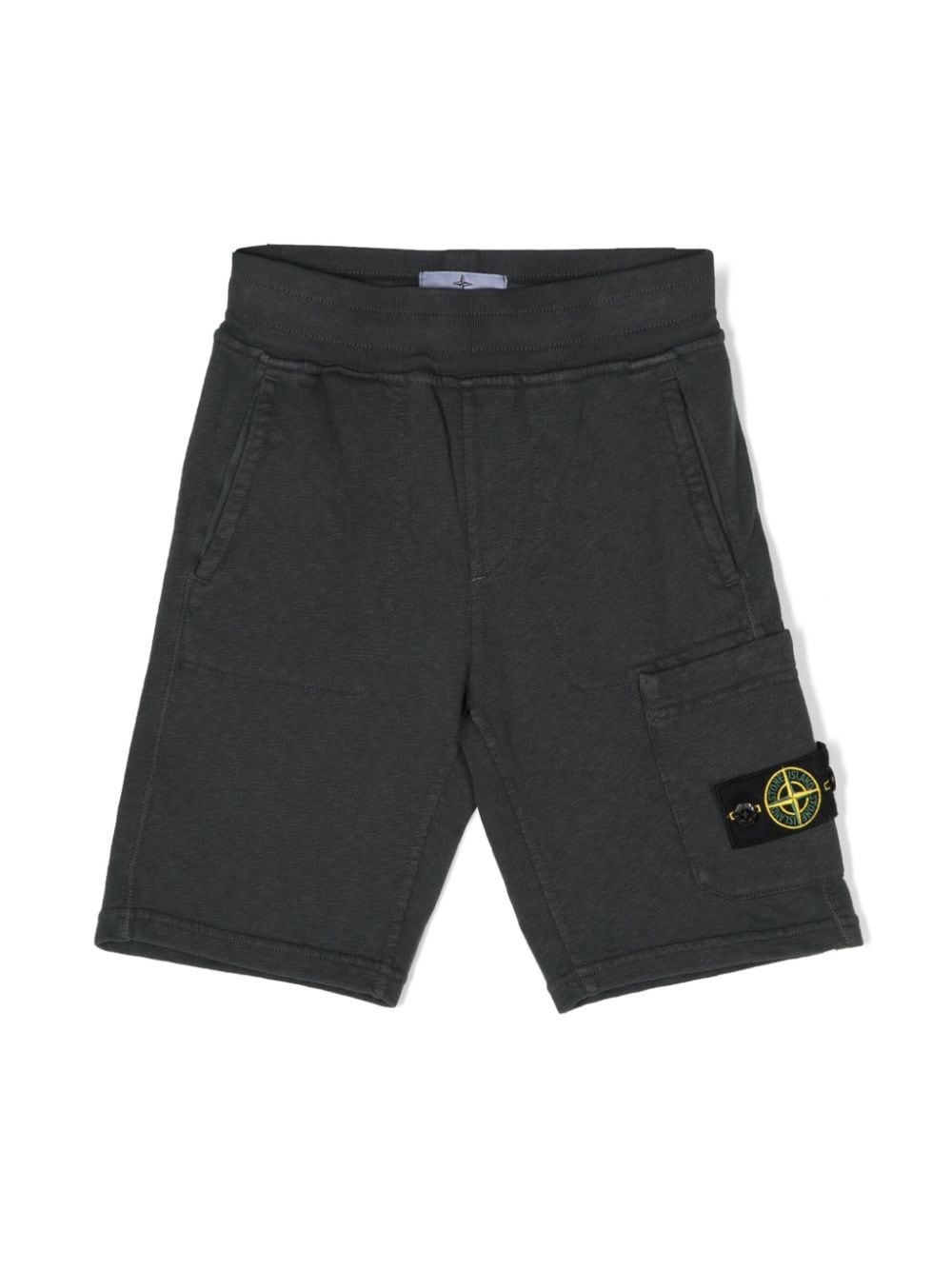 STONE ISLAND KIDS-OUTLET-SALE-Shorts GRAU-ARCHIVIST