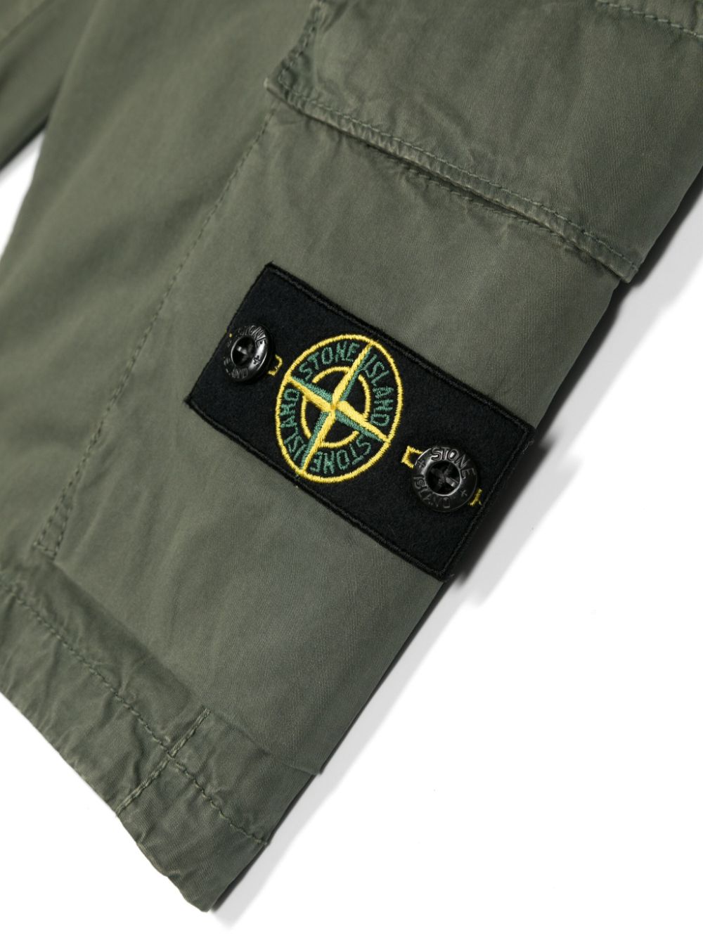 STONE ISLAND KIDS-OUTLET-SALE-Shorts GRÜN-ARCHIVIST