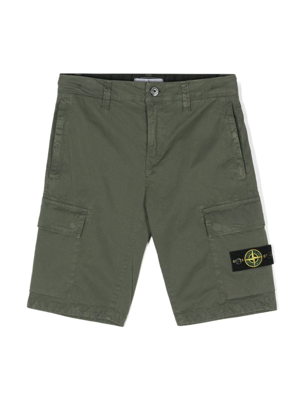 STONE ISLAND KIDS-OUTLET-SALE-Shorts GRÜN-ARCHIVIST