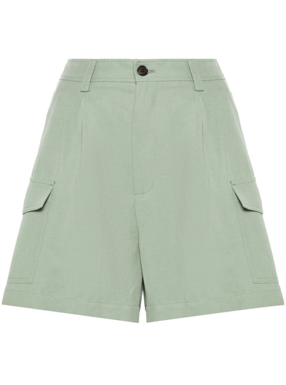 WOOLRICH-OUTLET-SALE-Shorts GRÜN-ARCHIVIST