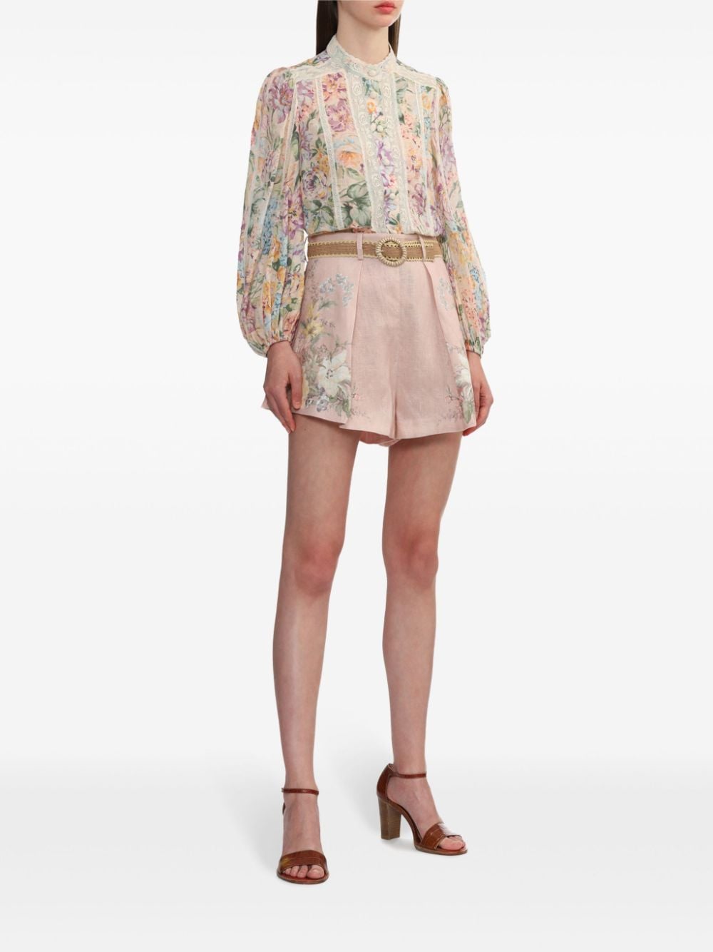 Zimmermann-OUTLET-SALE-Shorts ROSA-ARCHIVIST