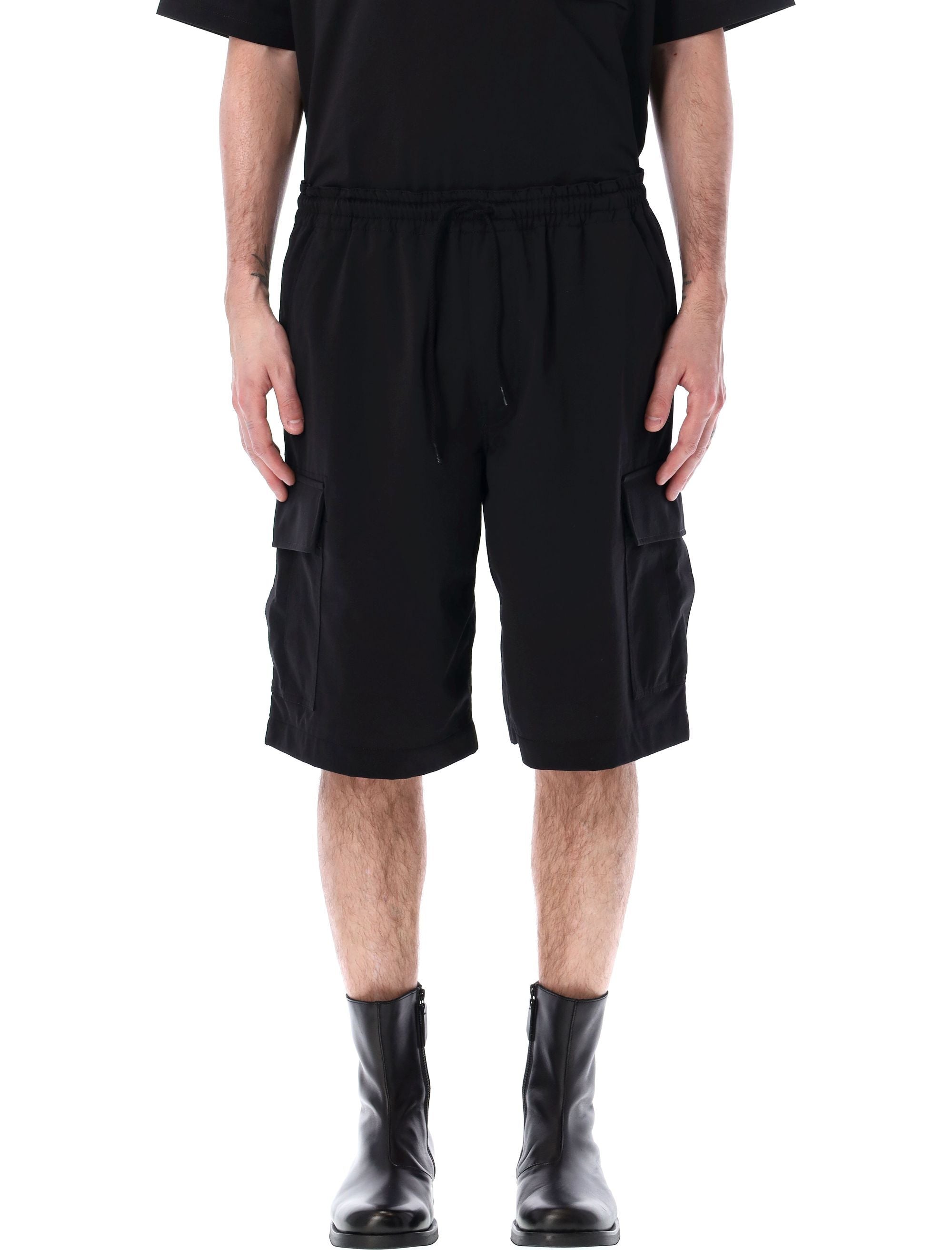 COMME DES GARÇONS HOMME-OUTLET-SALE-Shorts SCHWARZ-ARCHIVIST