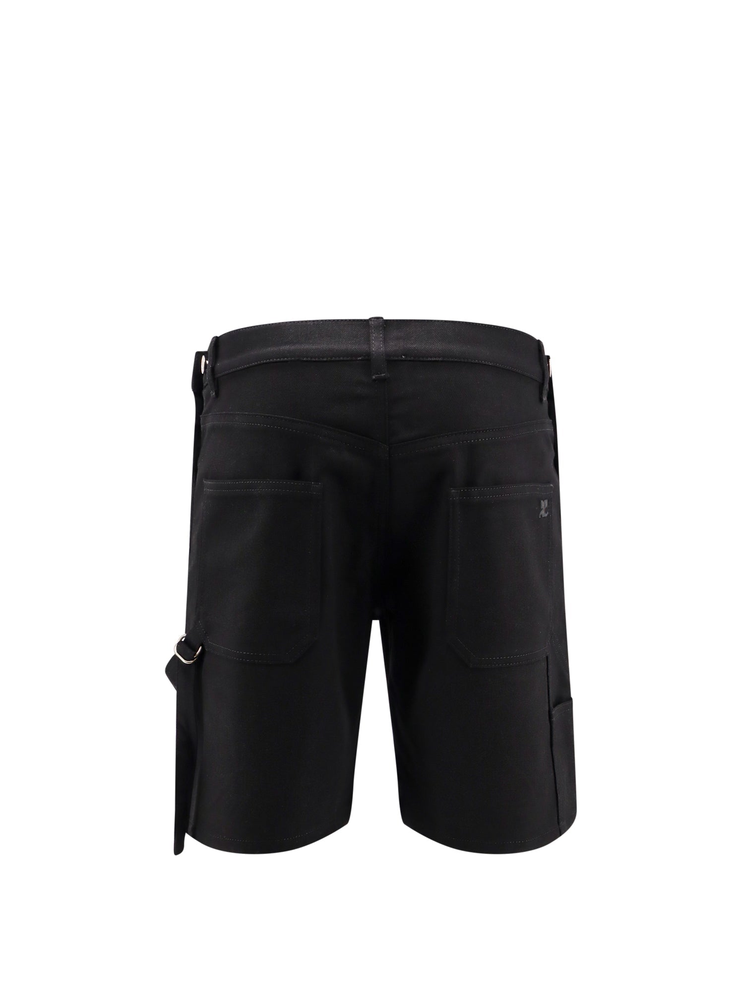 COURRÈGES-OUTLET-SALE-Shorts SCHWARZ-ARCHIVIST