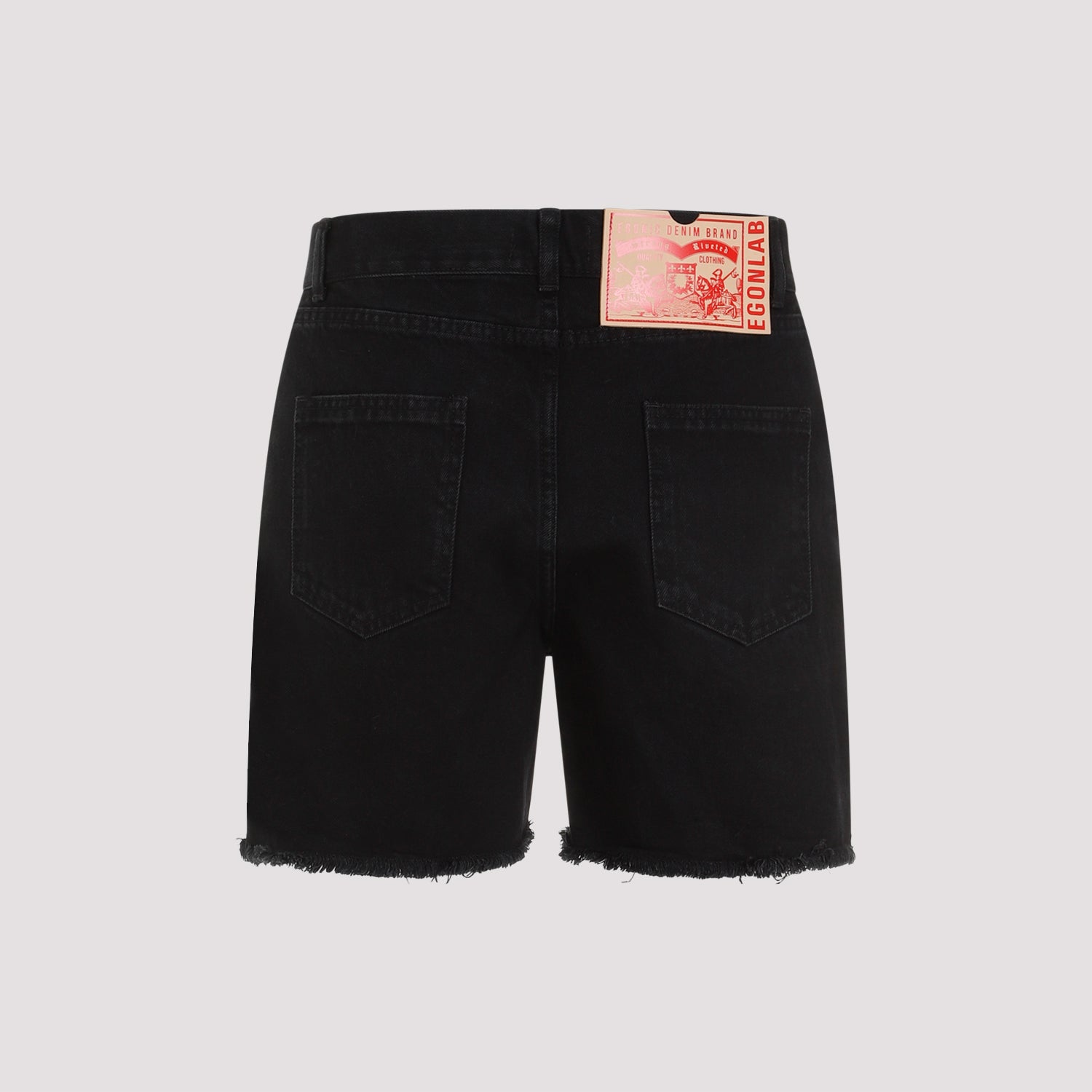 EGONLAB-OUTLET-SALE-Shorts SCHWARZ-ARCHIVIST