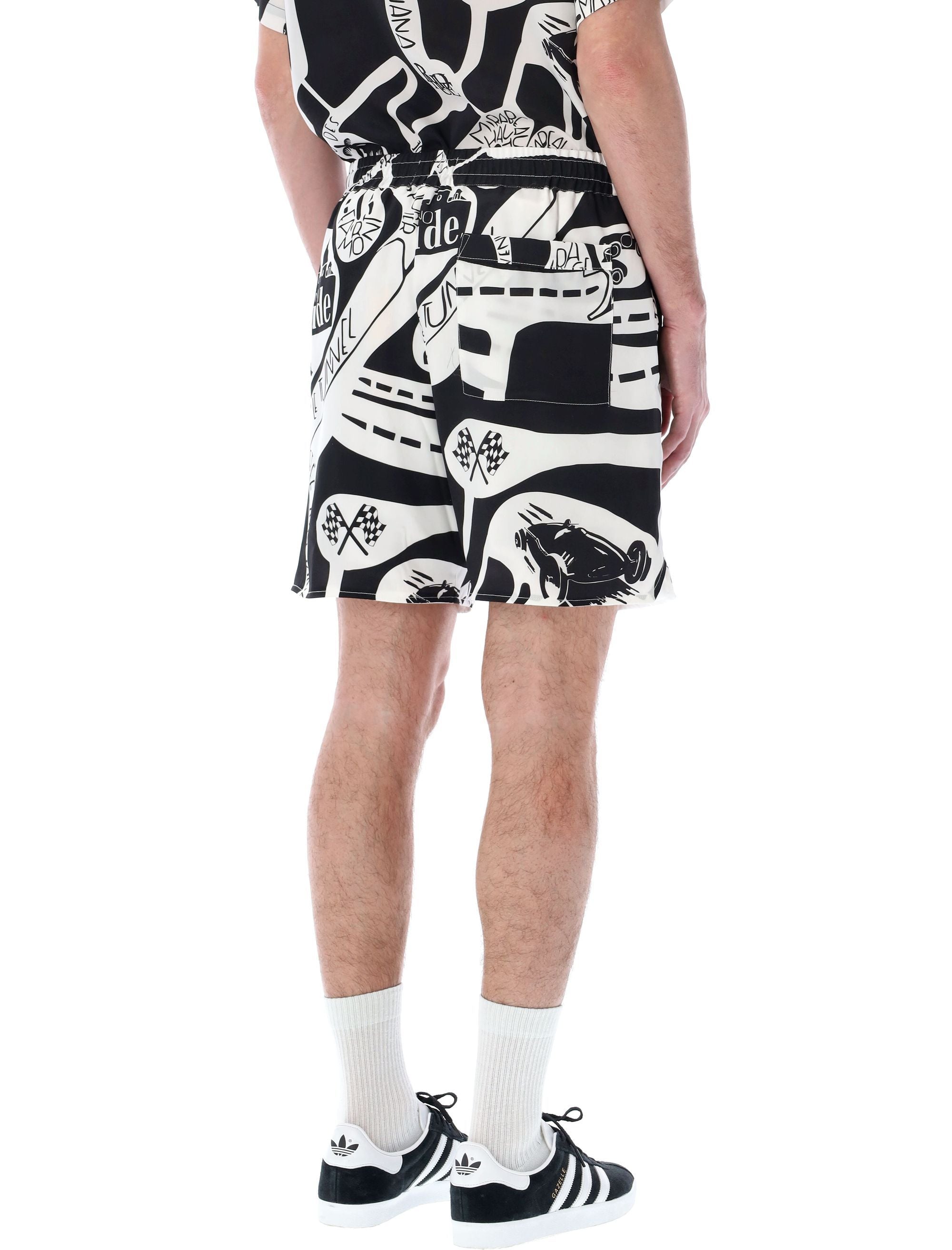 RHUDE-OUTLET-SALE-Shorts SCHWARZ-ARCHIVIST