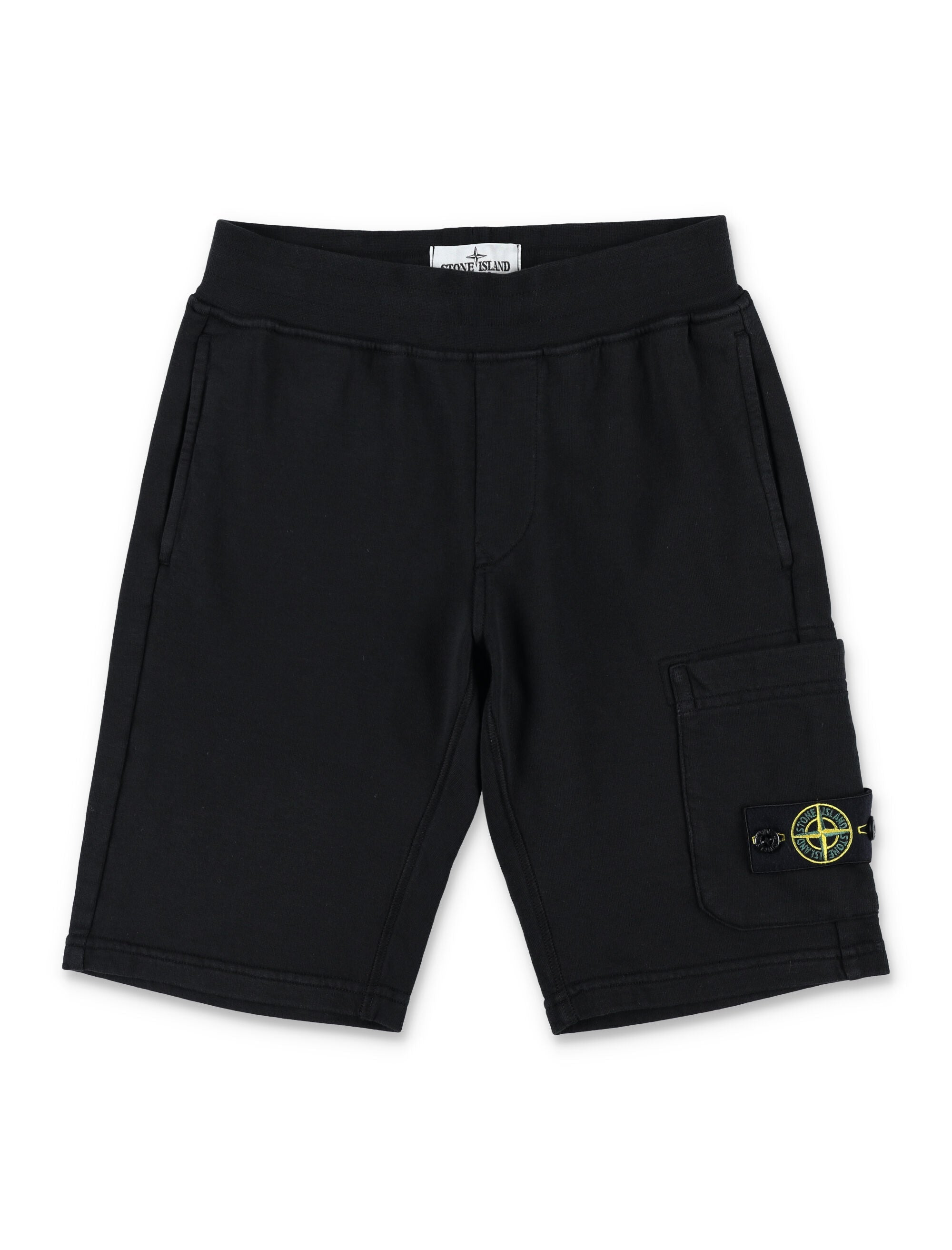Stone Island Kids-OUTLET-SALE-Shorts SCHWARZ-ARCHIVIST