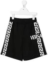 VERSACE-OUTLET-SALE-Shorts SCHWARZ-ARCHIVIST