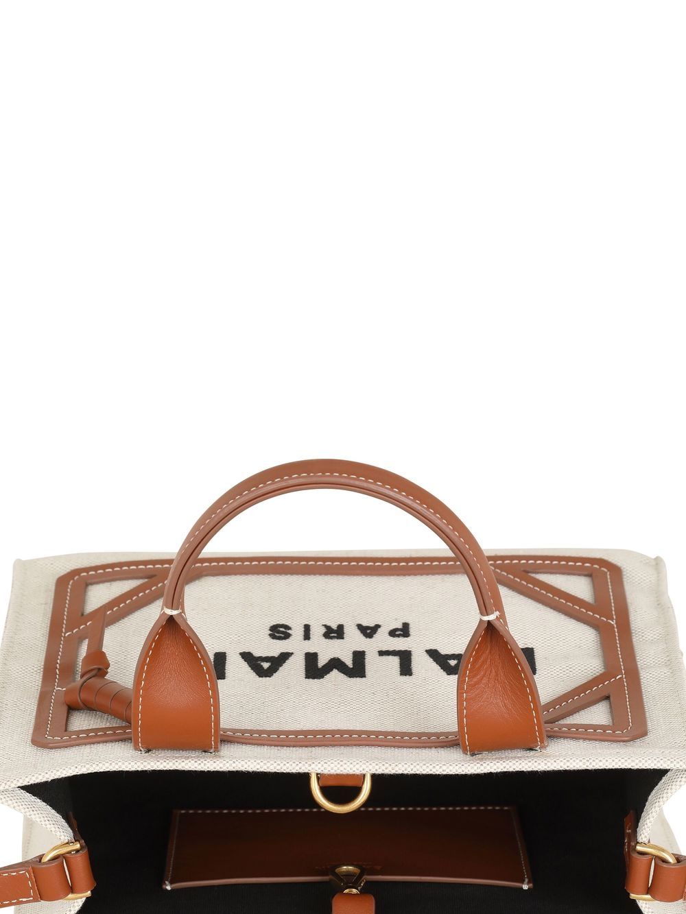 Balmain-OUTLET-SALE-Shoulder Bag BEIGE-ARCHIVIST