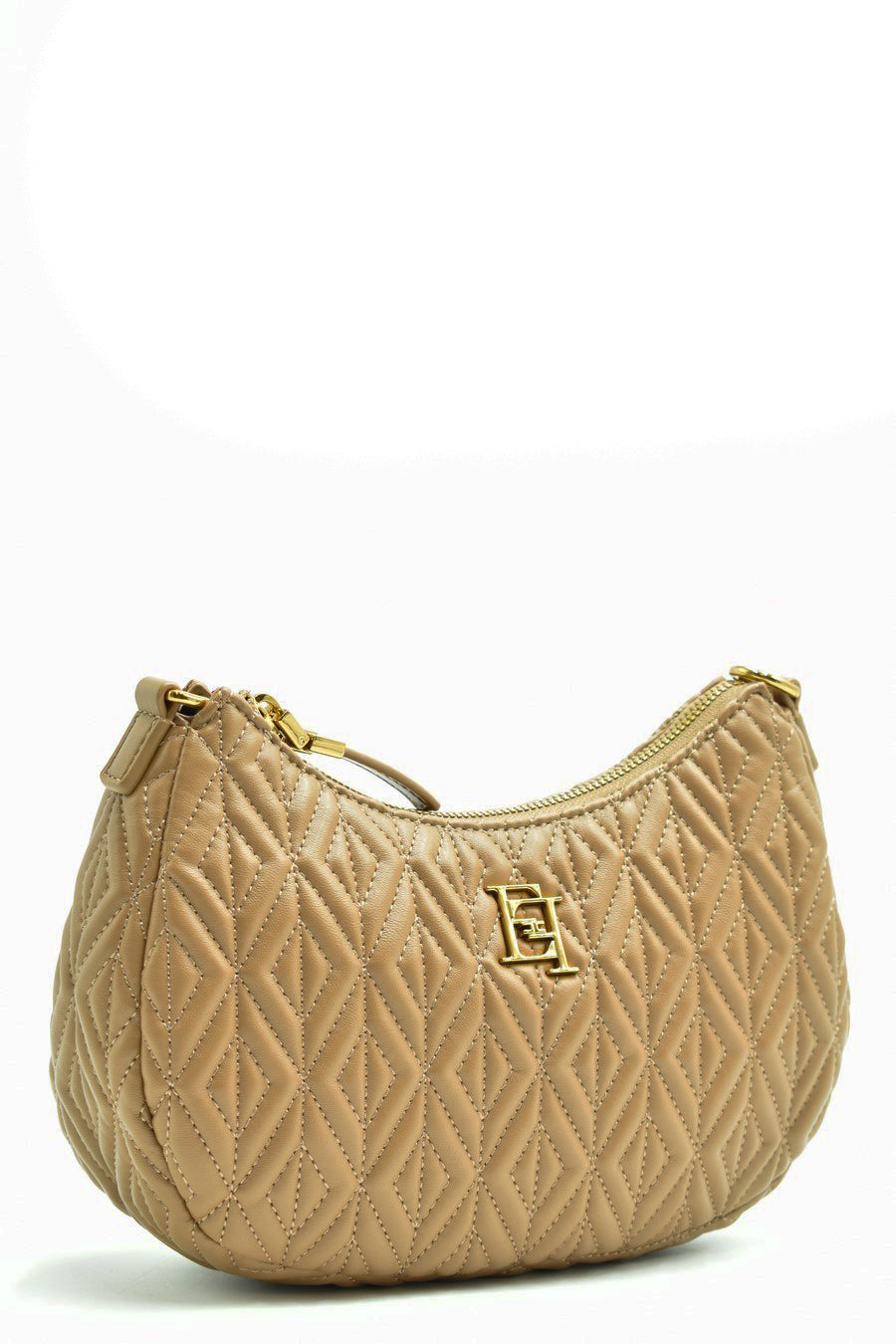 Elisabetta Franchi-OUTLET-SALE-Shoulder Bag BEIGE-ARCHIVIST