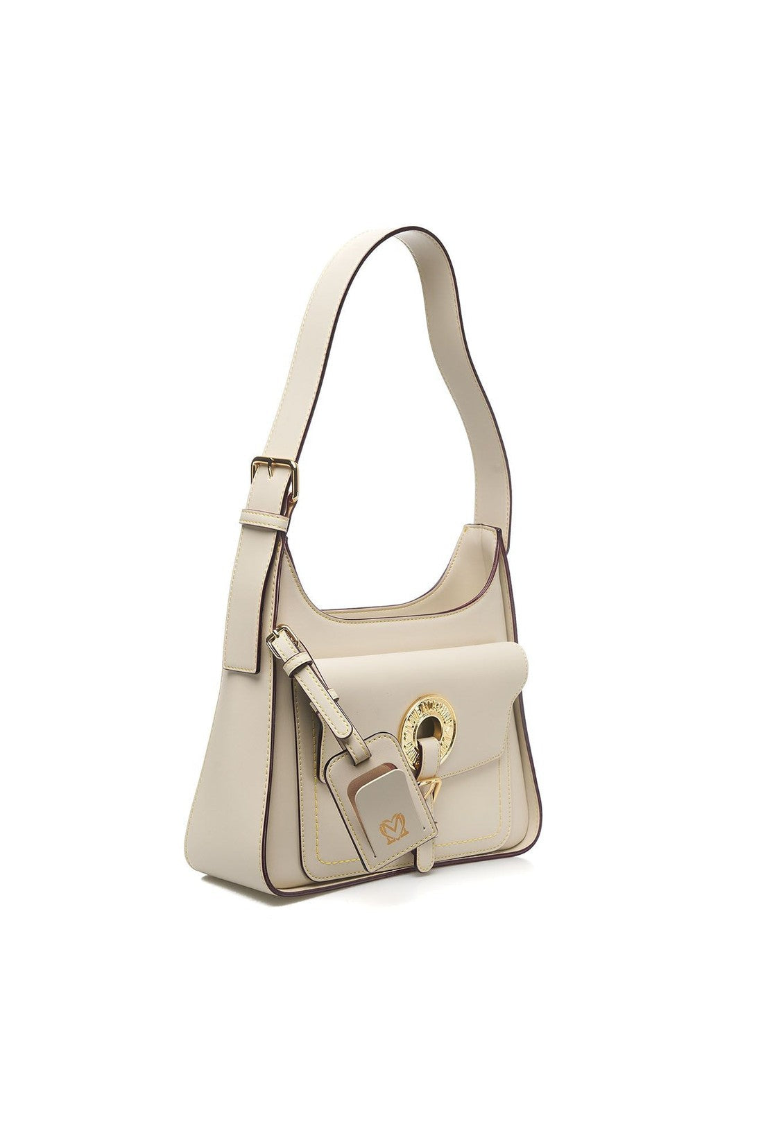 Love Moschino-OUTLET-SALE-Shoulder Bag BEIGE-ARCHIVIST