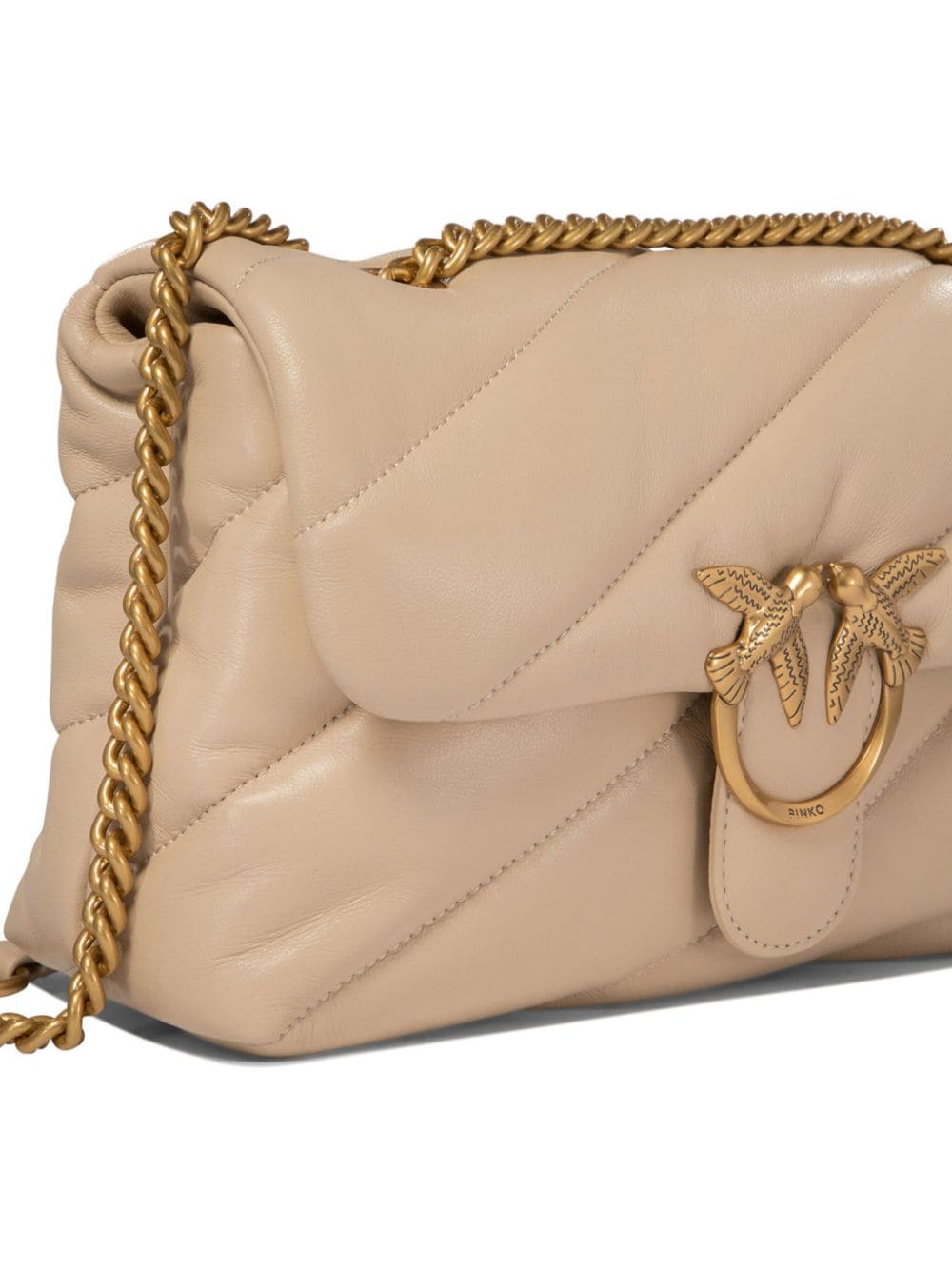 Pinko-OUTLET-SALE-Shoulder Bag BEIGE-ARCHIVIST