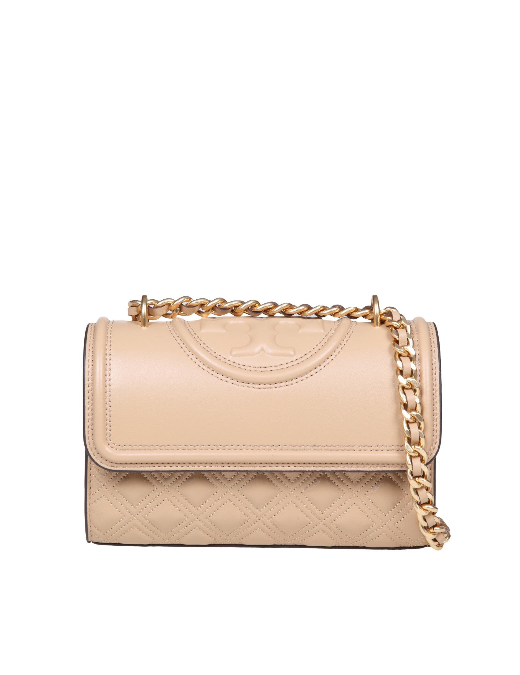 Tory Burch-OUTLET-SALE-Shoulder Bag BEIGE-ARCHIVIST