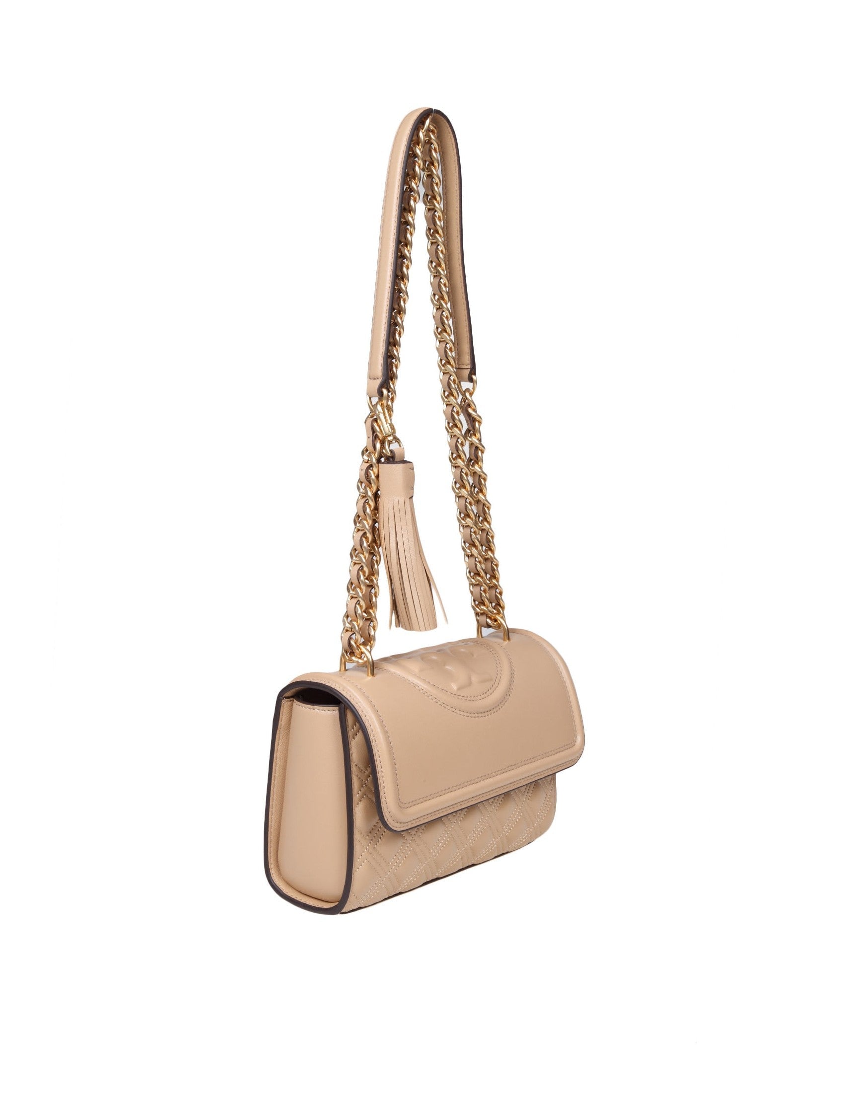 Tory Burch-OUTLET-SALE-Shoulder Bag BEIGE-ARCHIVIST