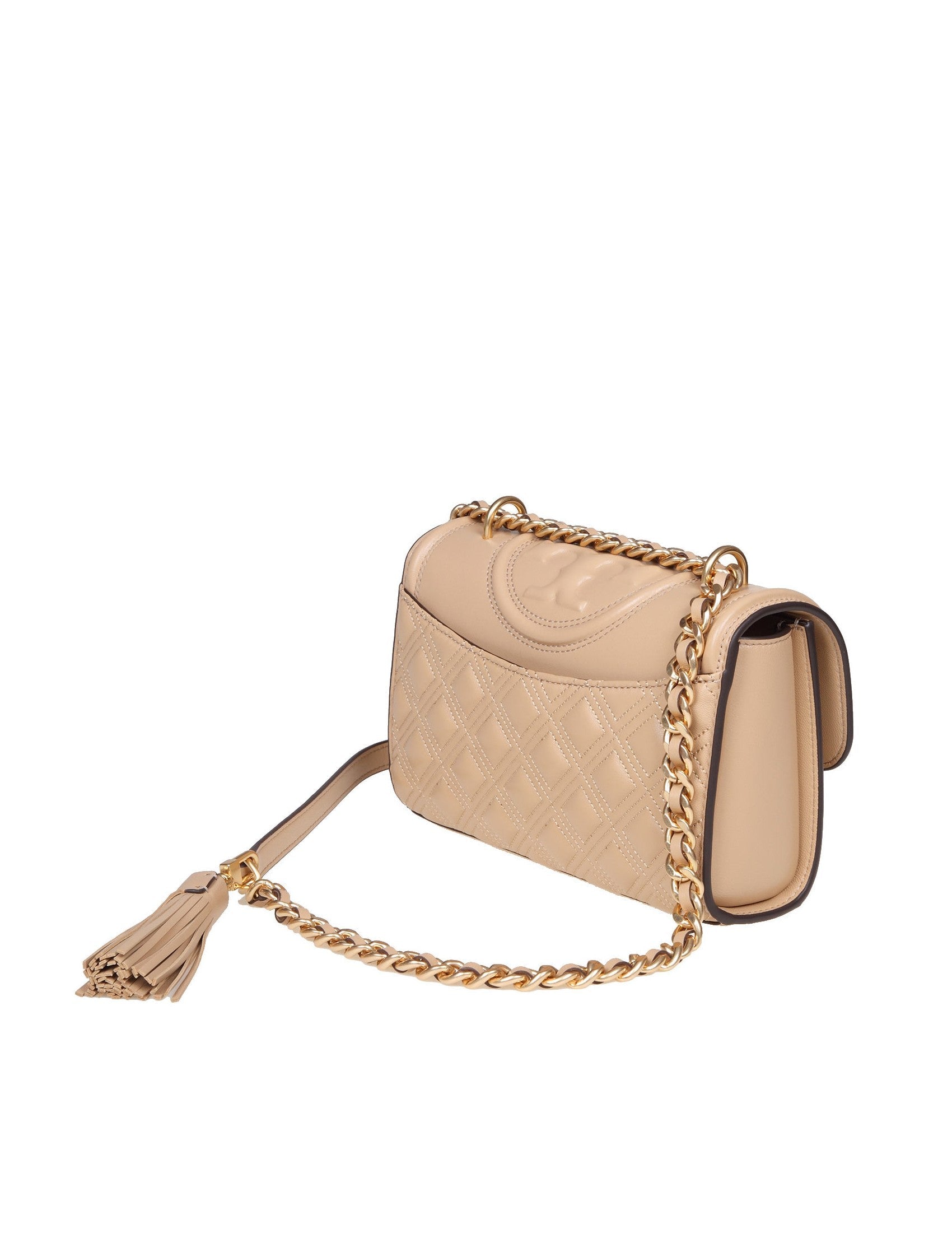 Tory Burch-OUTLET-SALE-Shoulder Bag BEIGE-ARCHIVIST