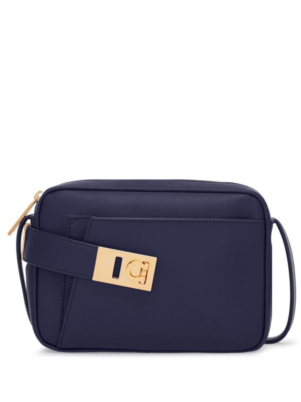 Ferragamo-OUTLET-SALE-Shoulder Bag BLAU-ARCHIVIST